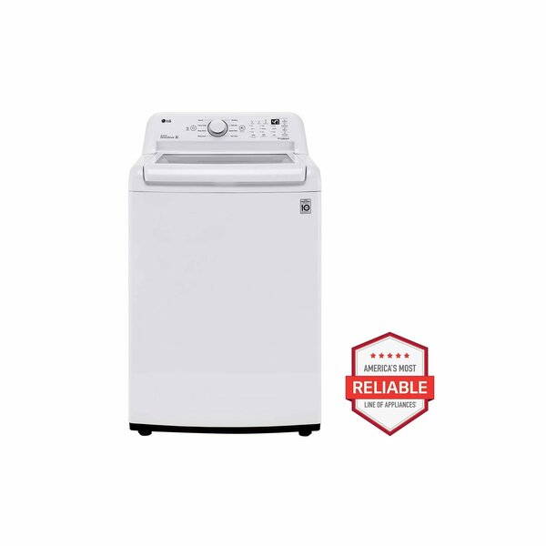 Almo 4.3 cu. ft. Ultra Large Capacity Top Load Washer with 4-Way Agitator and TurboDrum Technology WT7005CW